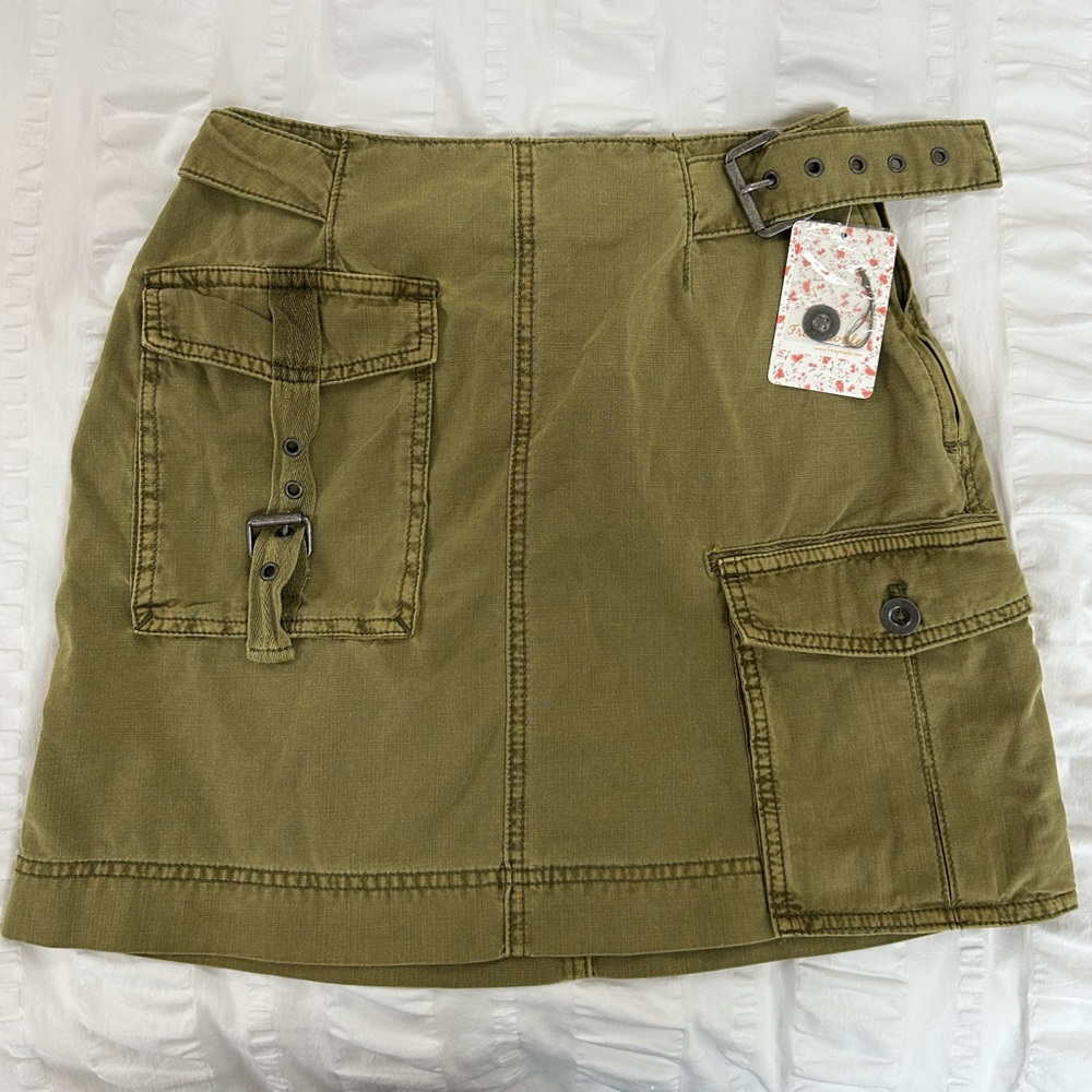 Free People cargo skirt
